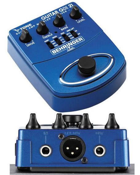 Pedal Multi-Efeito GDI21 Behringer